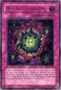 Deck Devastation Virus (UTR) 1st Edition FET-EN058