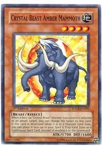 Crystal Beast Amber Mammoth Unlimited FOTB-EN005