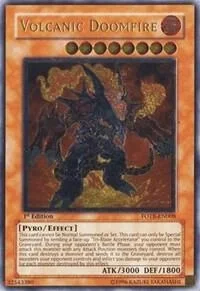 Volcanic Doomfire (UTR) 1st Edition FOTB-EN008