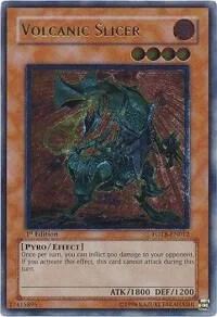 Volcanic Slicer (UTR) 1st Edition FOTB-EN012
