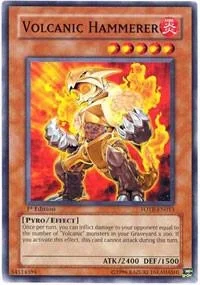 Volcanic Hammerer 1st Edition FOTB-EN013