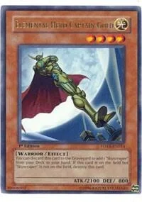 Elemental Hero Captain Gold 1st Edition FOTB-EN014