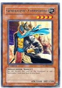 Gravekeeper's Commandant 1st Edition FOTB-EN015