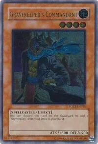 Gravekeeper's Commandant (UTR) 1st Edition FOTB-EN015