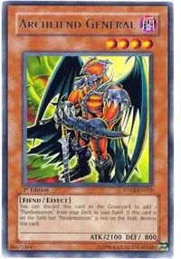 Archfiend General 1st Edition FOTB-EN019