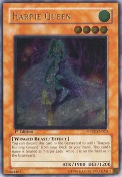 Harpie Queen (UTR) Unlimited FOTB-EN020