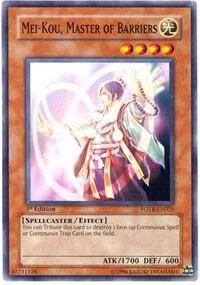 Mei-kou, Master of Barriers Unlimited FOTB-EN025