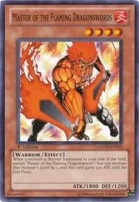Master of the Flaming Dragonswords 1st Edition GENF-EN032