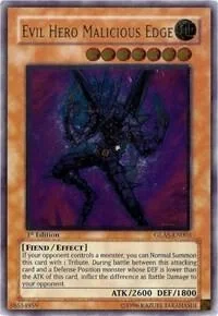 Evil HERO Malicious Edge (UTR) Unlimited GLAS-EN003