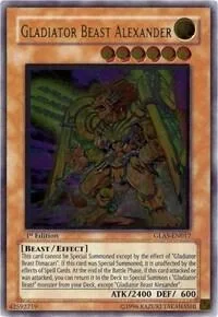 Gladiator Beast Alexander (UTR) 1st Edition GLAS-EN017