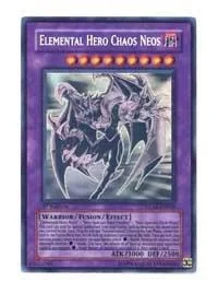 Elemental Hero Chaos Neos (Ghost Rare) Unlimited GLAS-EN036