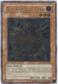 Gladiator Beast Torax (UTR) 1st Edition GLAS-EN081