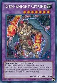Gem-Knight Citrine 1st Edition HA06-EN019