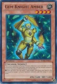 Gem-Knight Amber Unlimited HA06-EN033