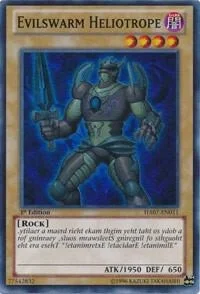 Evilswarm Heliotrope 1st Edition HA07-EN011