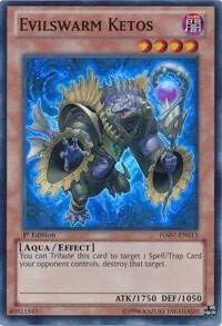 Evilswarm Ketos 1st Edition HA07-EN013