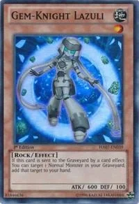 Gem-Knight Lazuli 1st Edition HA07-EN039