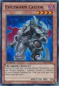 Evilswarm Castor 1st Edition HA07-EN048