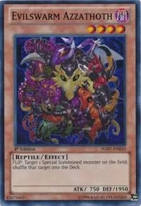 Evilswarm Azzathoth 1st Edition HA07-EN050