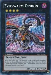 Evilswarm Ophion 1st Edition HA07-EN064
