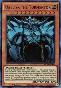 Obelisk the Tormentor (Ultra Pharaoh's Rare) KICO-EN064