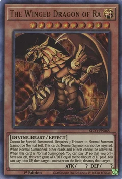 The Winged Dragon of Ra (Ultra Pharaoh's Rare) KICO-EN065