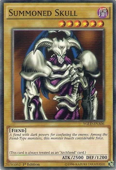 Summoned Skull Unlimited YGLD-ENA06