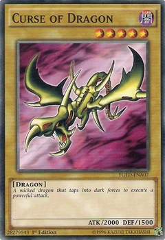 Curse of Dragon 1st Edition YGLD-ENA07