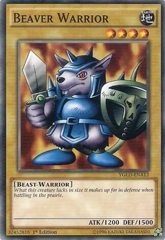 Beaver Warrior 1st Edition YGLD-ENA12