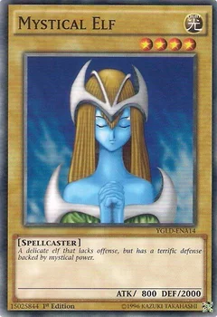 Mystical Elf 1st Edition YGLD-ENA14