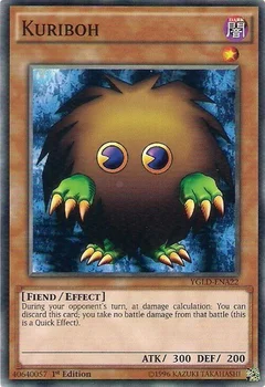 Kuriboh (A) 1st Edition YGLD-ENA22
