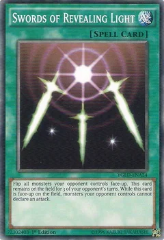 Swords of Revealing Light (A) 1st Edition YGLD-ENA24
