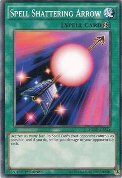 Spell Shattering Arrow 1st Edition YGLD-ENA28