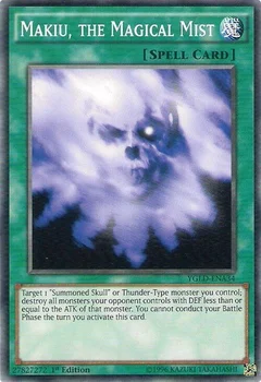 Makiu, the Magical Mist Unlimited YGLD-ENA34