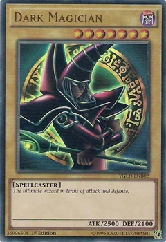 Dark Magician (B) Unlimited YGLD-ENB02