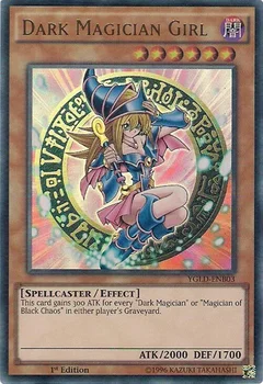 Dark Magician Girl (B) 1st Edition YGLD-ENB03