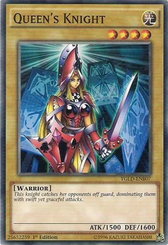 Queen's Knight (B) 1st Edition YGLD-ENB07