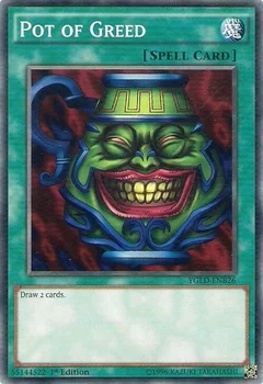 Pot of Greed 1st Edition YGLD-ENB26