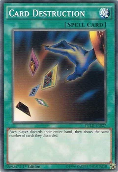Card Destruction 1st Edition YGLD-ENB27