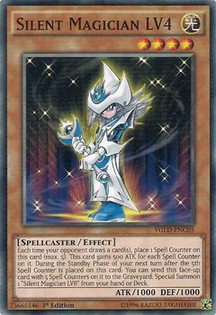 Silent Magician LV4 Unlimited YGLD-ENC05