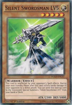 Silent Swordsman LV5 Unlimited YGLD-ENC07