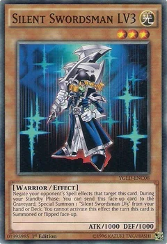 Silent Swordsman LV3 1st Edition YGLD-ENC08