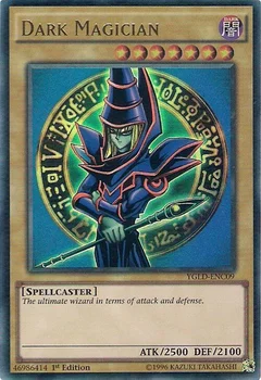 Dark Magician (C) Unlimited YGLD-ENC09