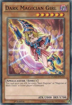 Dark Magician Girl (C) Unlimited YGLD-ENC10