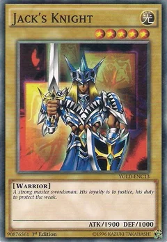 Jack's Knight (C) 1st Edition YGLD-ENC13