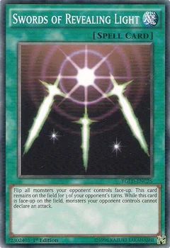 Swords of Revealing Light (C) Unlimited YGLD-ENC25
