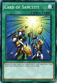 Card of Sanctity 1st Edition YGLD-ENC27