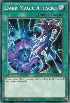 Dark Magic Attack 1st Edition YGLD-ENC29