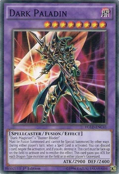 Dark Paladin 1st Edition YGLD-ENC41