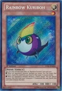 Rainbow Kuriboh 1st Edition LVAL-EN004
